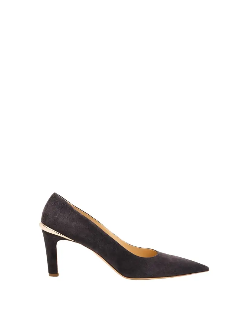 Gabriela Hearst 75mm Edwina Suede Pointed-Toe Pumps
