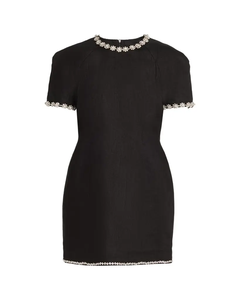 Zimmermann Rebellion Embellished Mini Dress