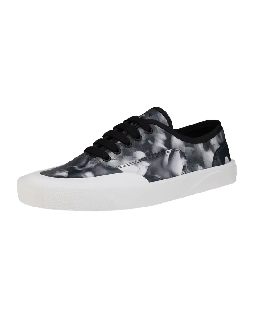 Christian Louboutin Men 's Tactical Skate Red Sole Low-Top Sneakers