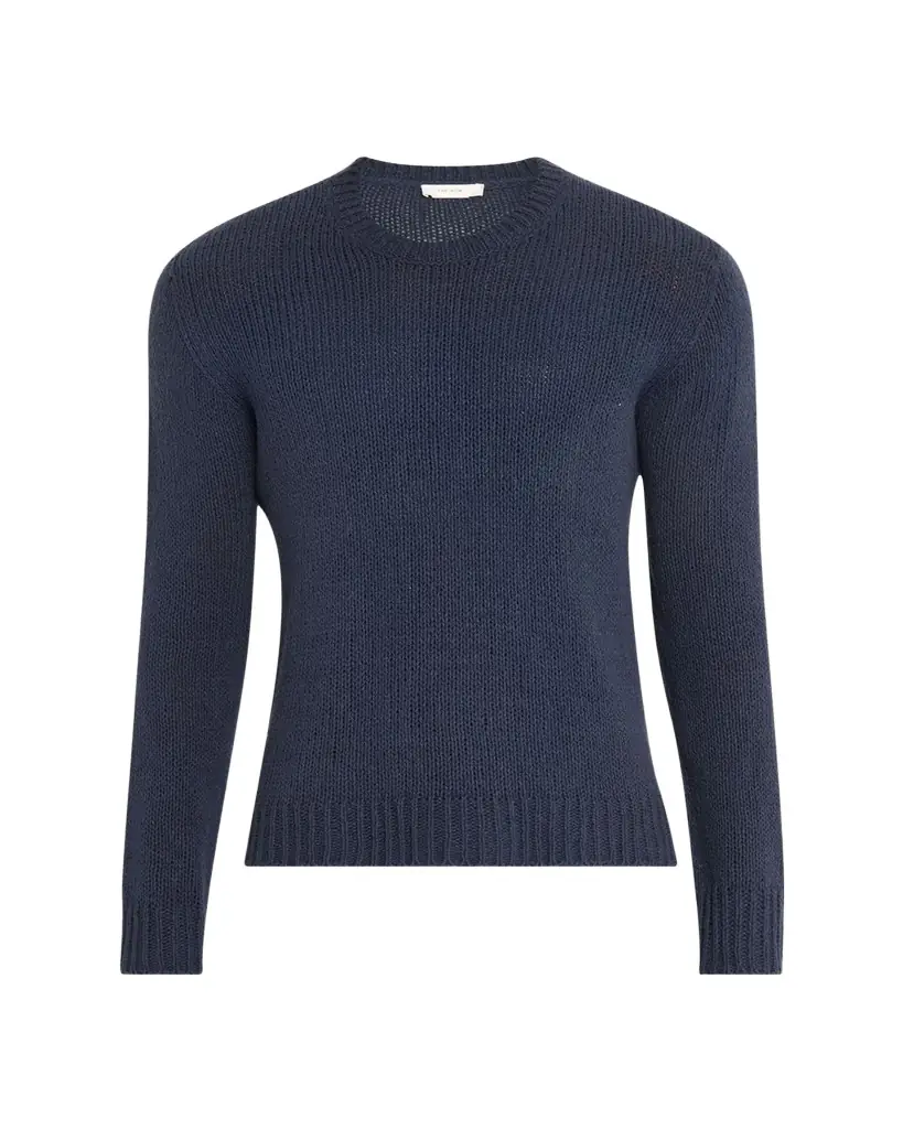 THE ROW Men's Laing Silk Knit Crewneck Sweater - Men's Clothing