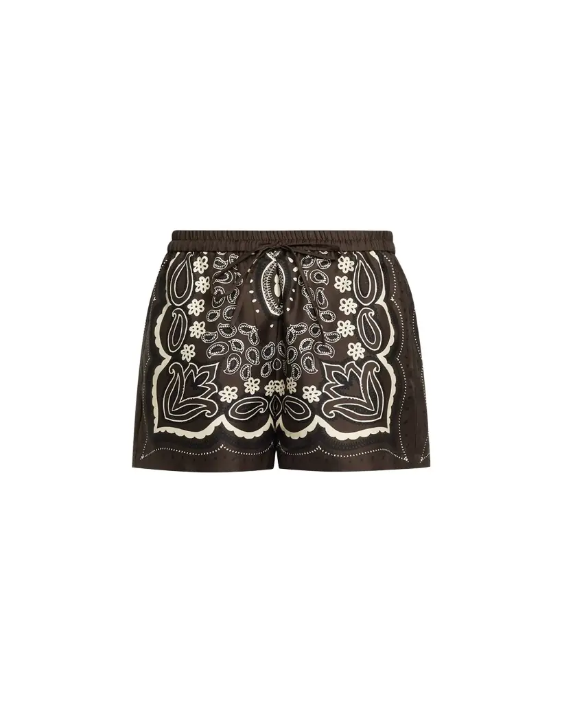 Nili Lotan Frances Silk Shorts