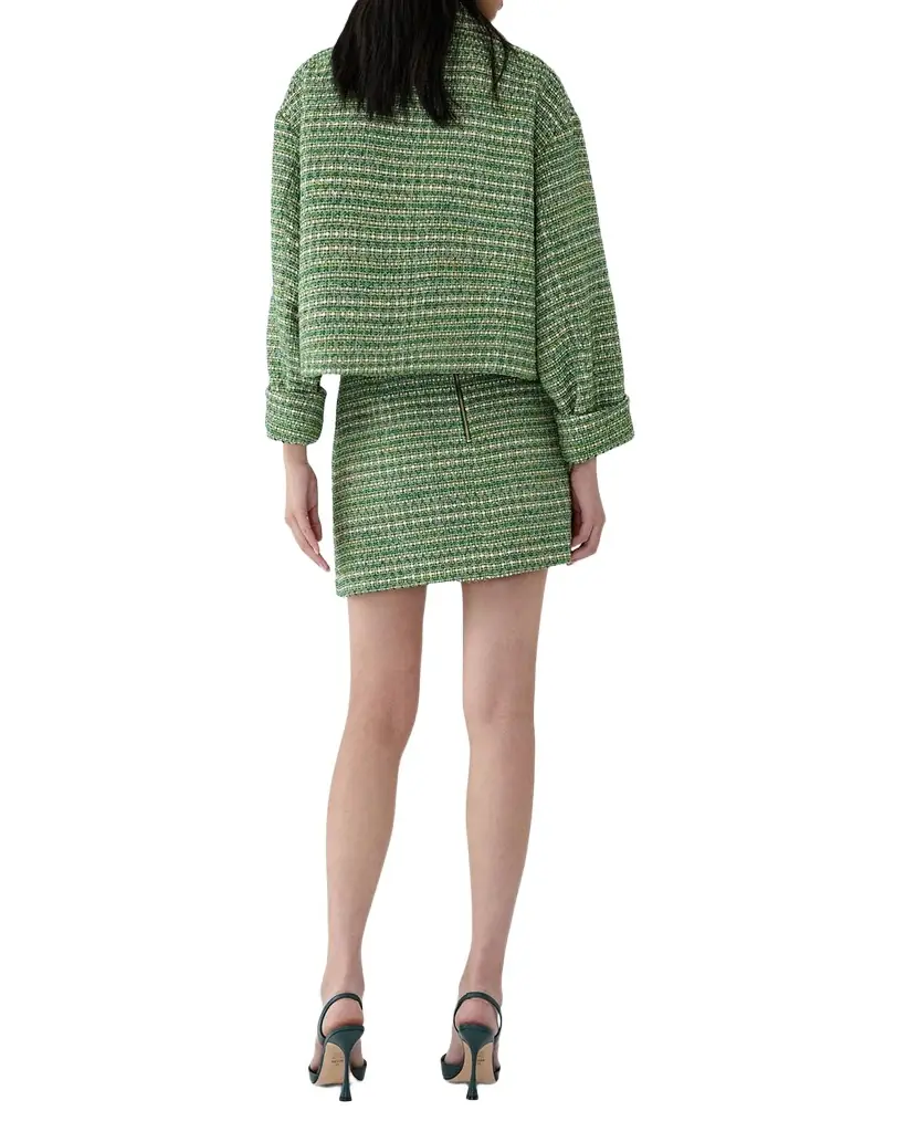 Carolina Herrera Tweed Mini Skirt