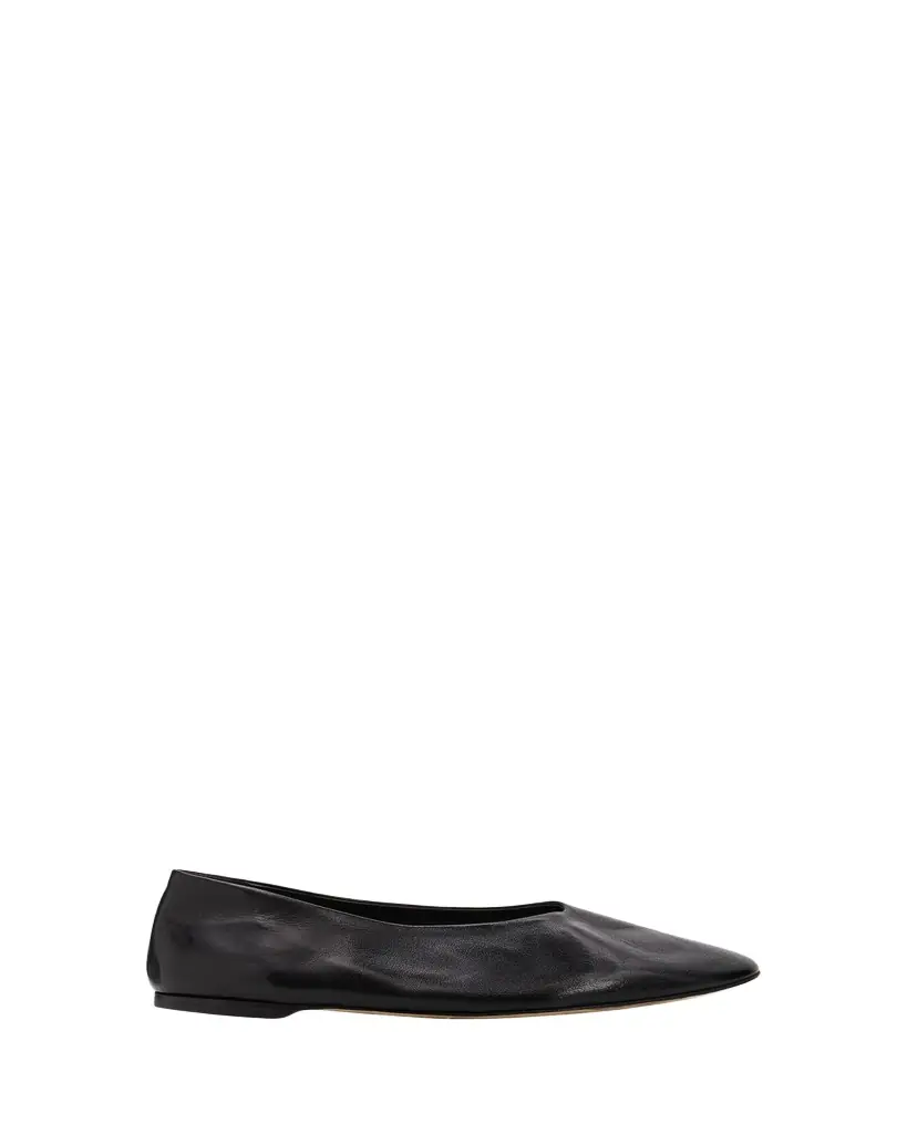 Toteme Slip Nappa Leather Ballerina Flats