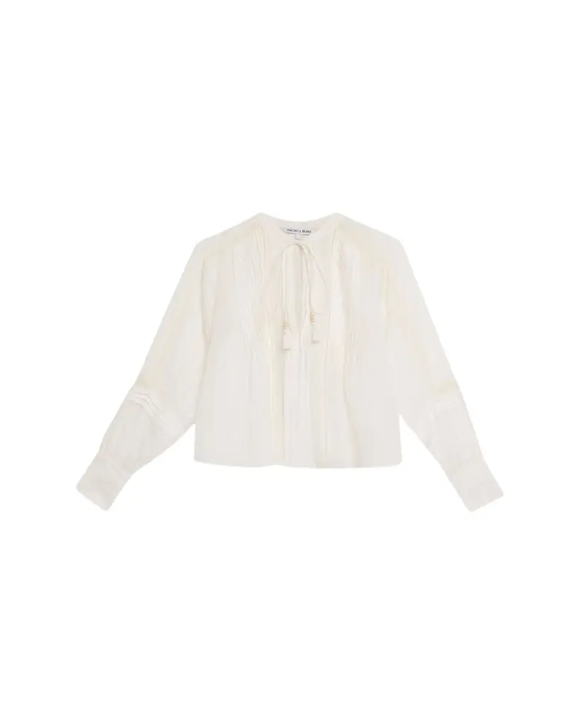 Veronica Beard Sawyer Ramie Blouse