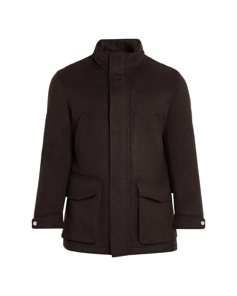 Brunello Cucinelli Men's Cashmere Field Coat