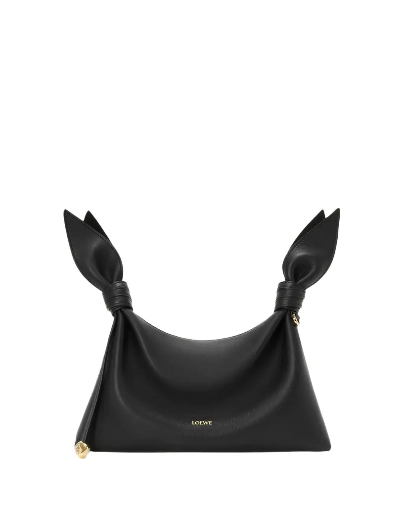 Loewe Scarf Mini Knotted Leather Shoulder Bag