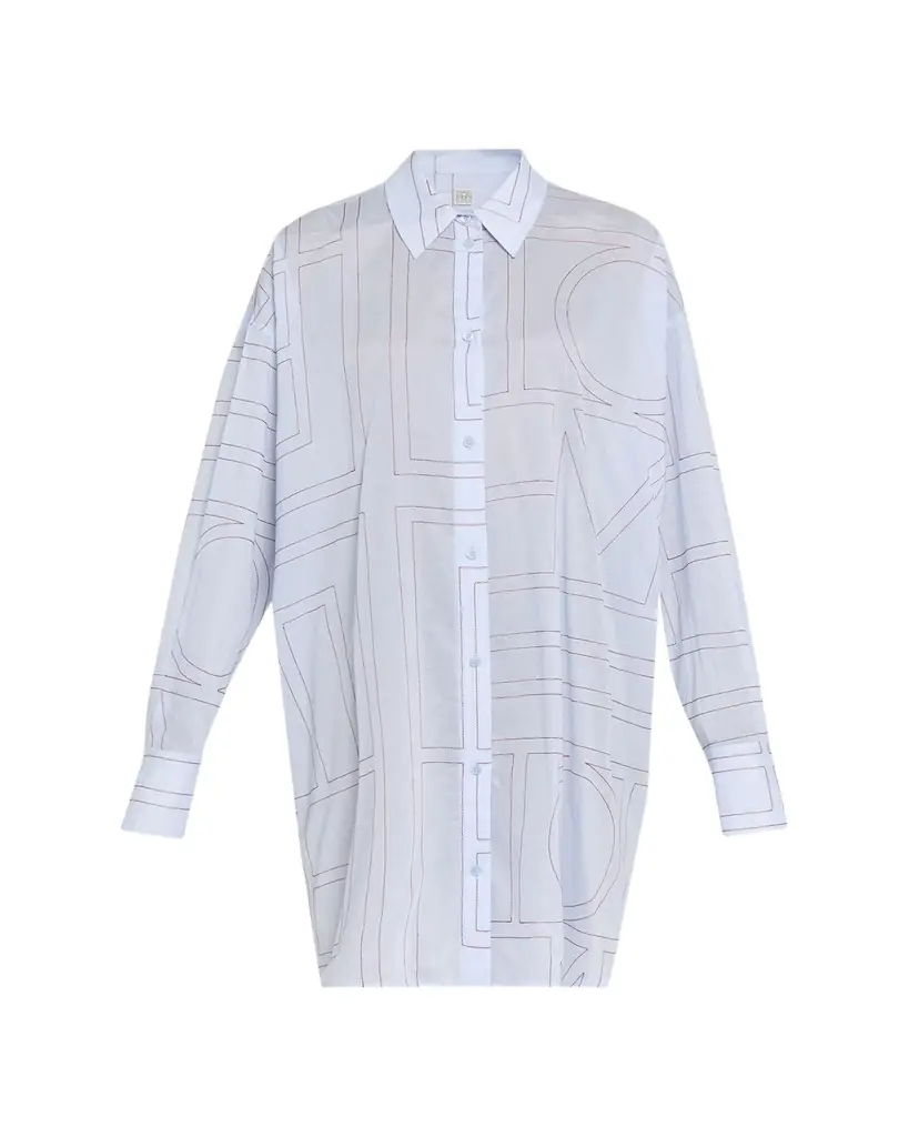 Toteme Long Summer Shirtdress