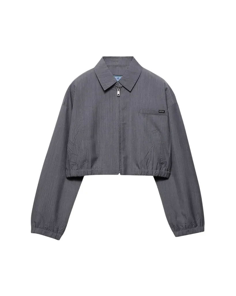 Prada Light Mohair Blouson Jacket