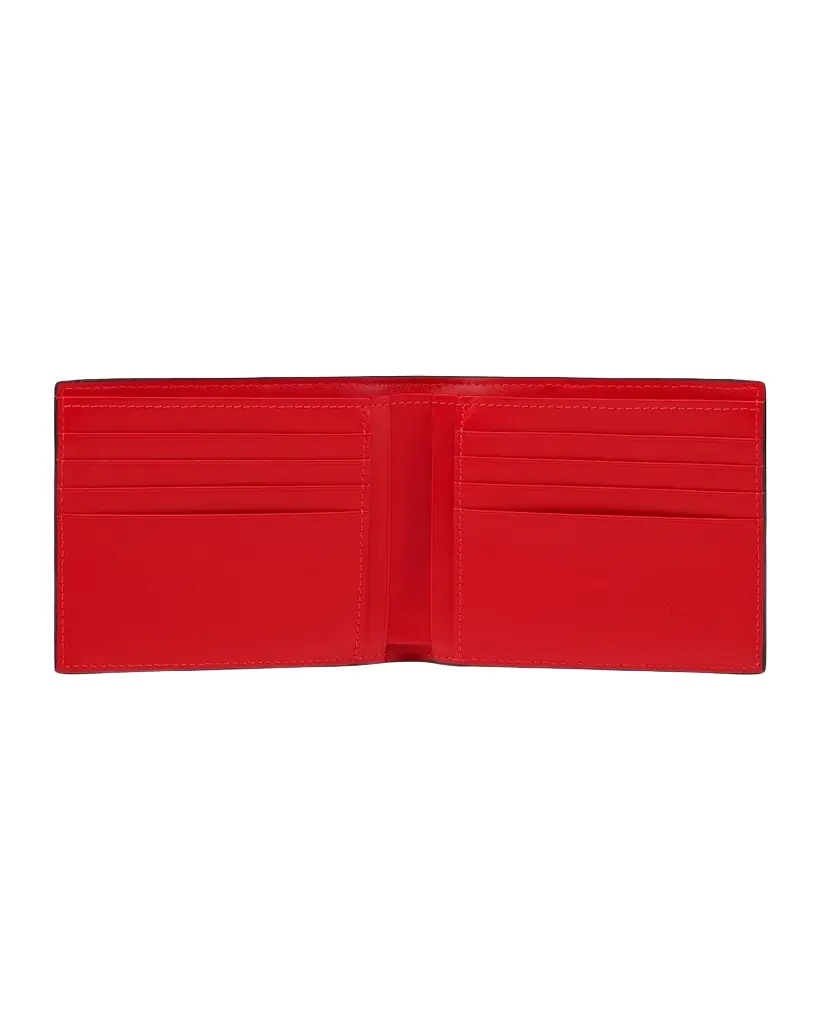 Christian Louboutin Men 's Canopy Bifold Wallet in Brushed Leather