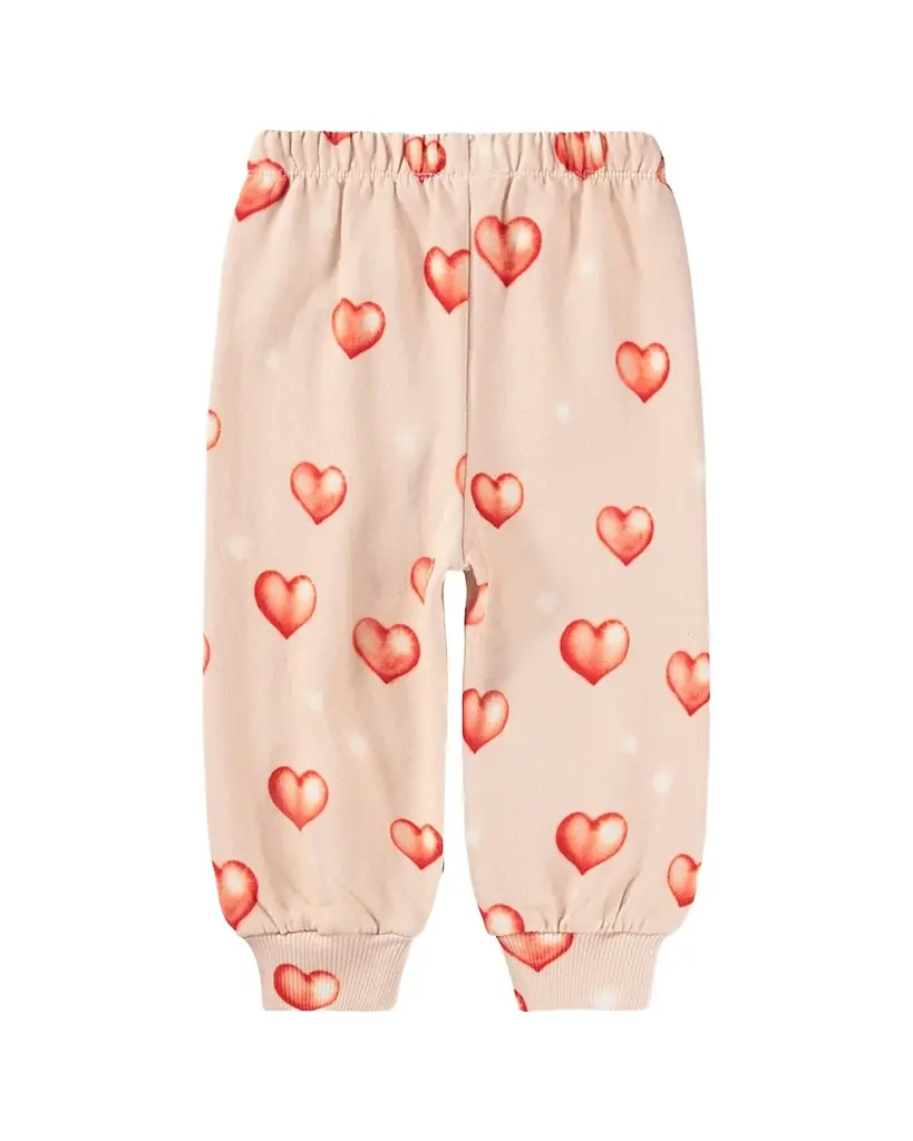 Molo Girl 's Simeon Heart Organic Cotton Pants, Size -2