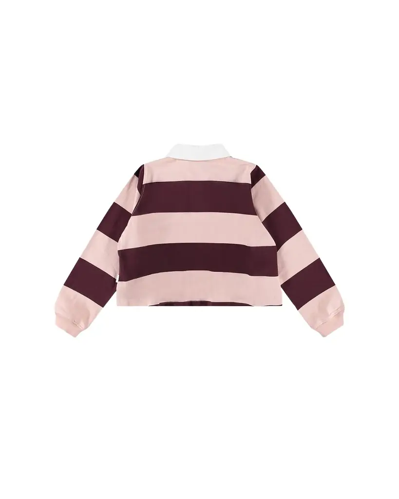 Molo Girl 's Rozalia Long-Sleeve Rugby Shirt, Size 4-7