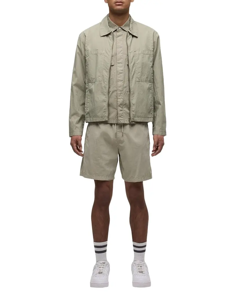 Hudson Men 's Cotton-Blend Drawstring Shorts