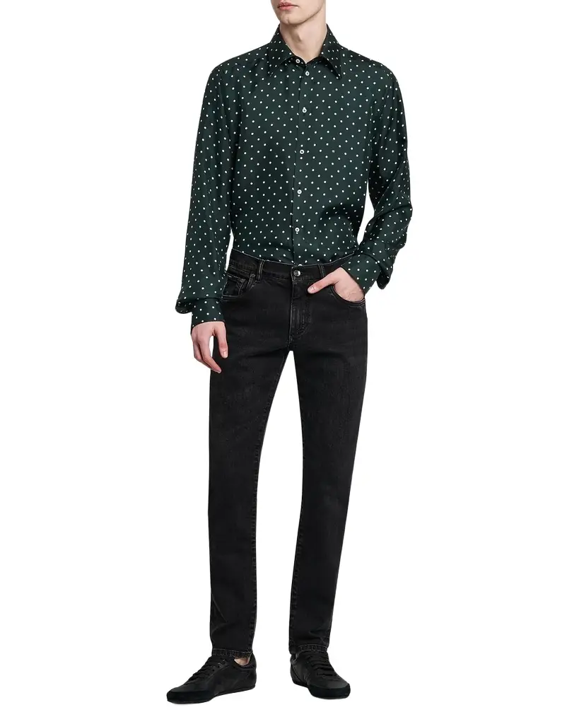 Dolce & Gabbana Men 's Black Denim Skinny Jeans