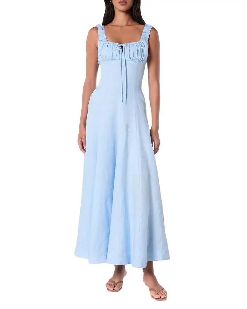 NICHOLAS Dina Sleeveless A-Line Midi Dress - Women's Clothing