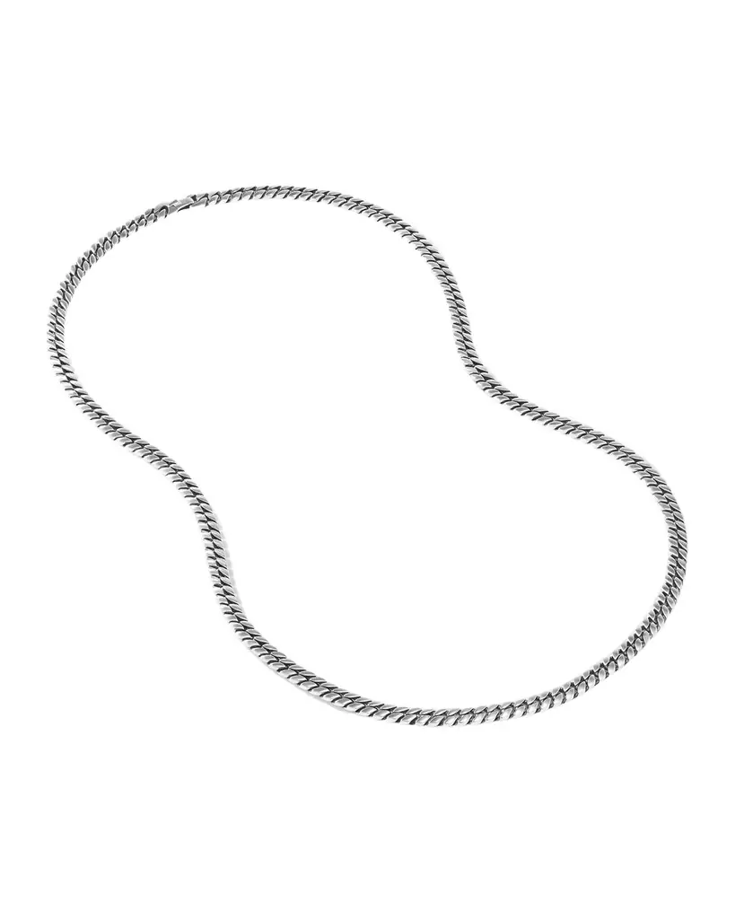 David Yurman Men 's Curb Chain Necklace in Silver, 6mm, 24"L - Women's Jewelry And Watches