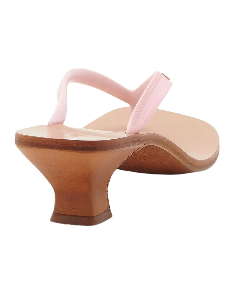 Versace 40mm Logo Jelly Thong Sandals - Women's Shoes