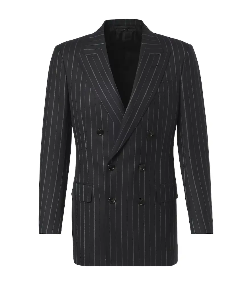 Tom Ford Striped wool blazer