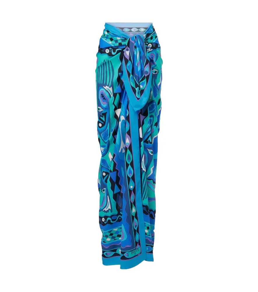 Pucci Angoli cotton cover-up