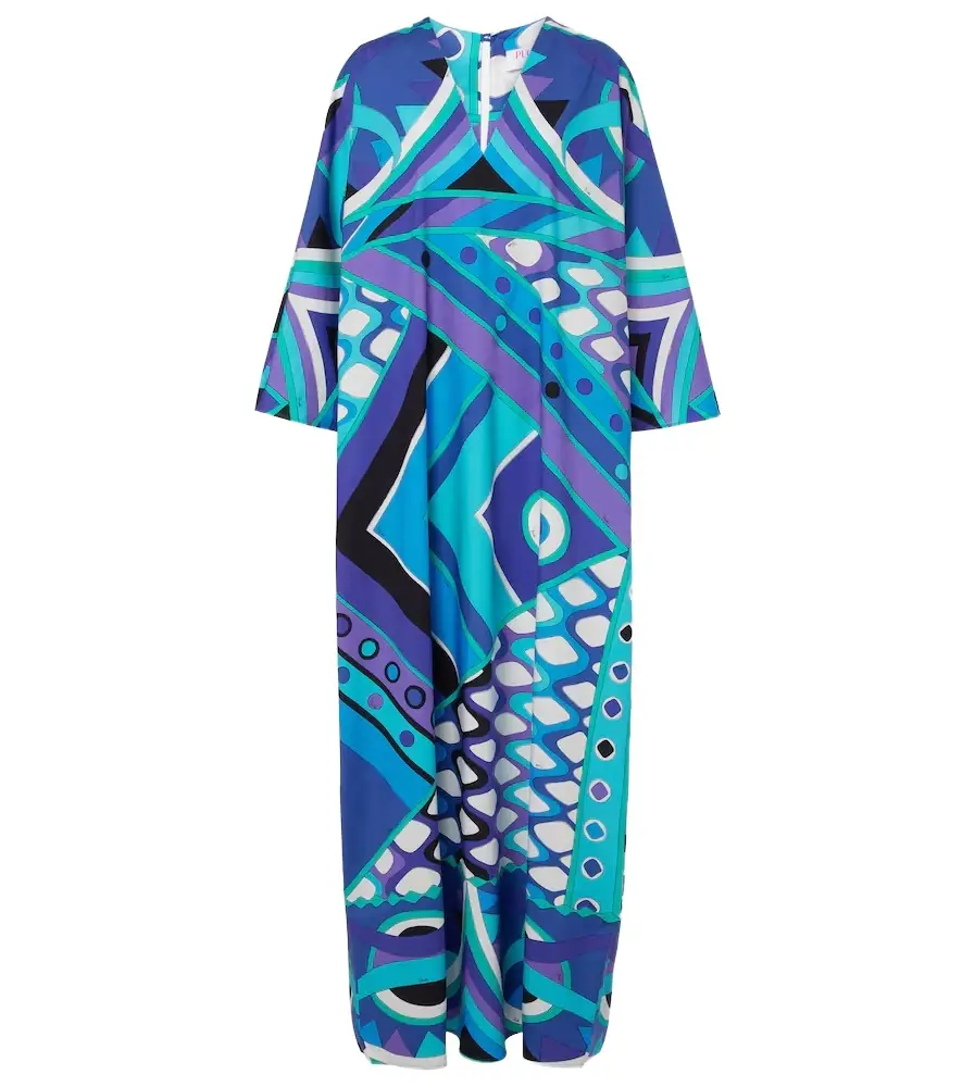 Pucci Vivara cotton kaftan