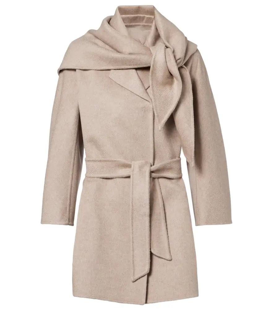 Max Mara Cashmere wrap coat