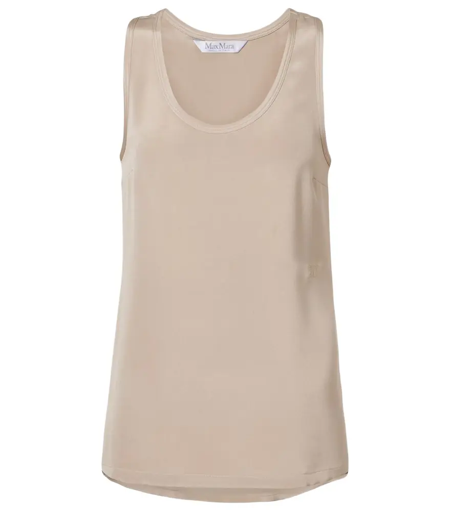 Max Mara Silk crêpe de chine top