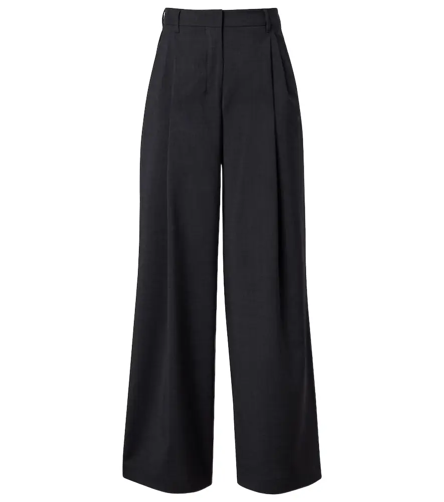 'S Max Mara Wool wide-leg pants