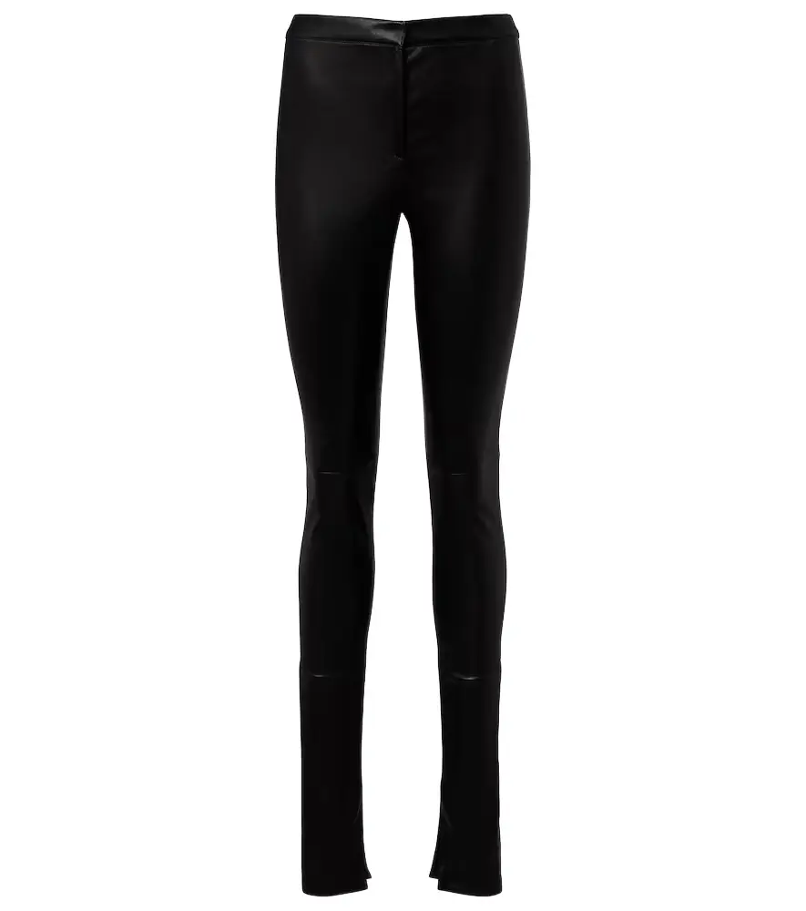 Gucci Leather skinny pants