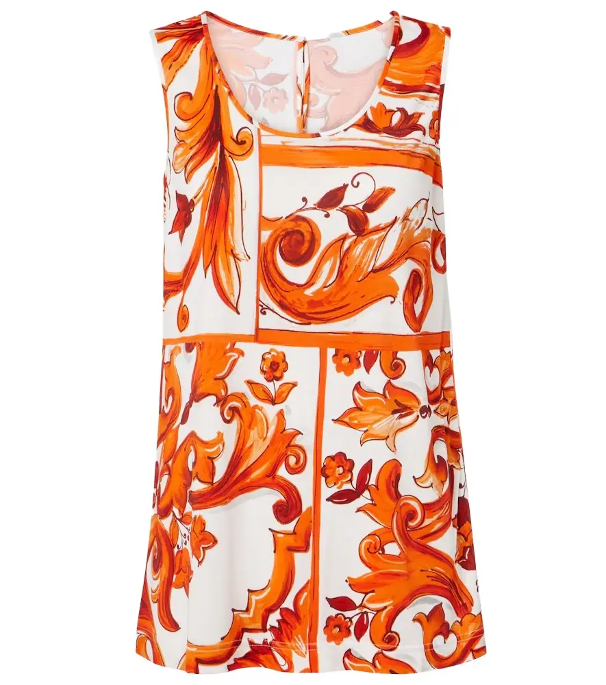 Dolce & Gabbana Majolica tank top