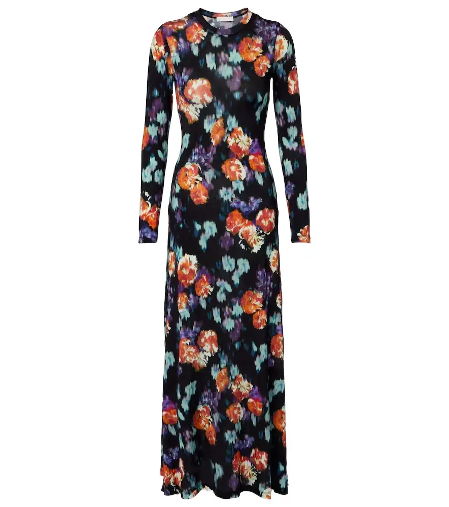 Ulla Johnson Amari printed jersey maxi dress