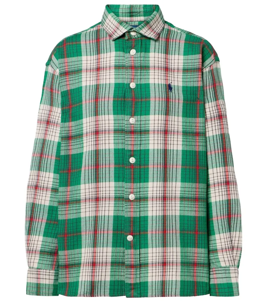 Polo Ralph Lauren Plaid cotton twill shirt