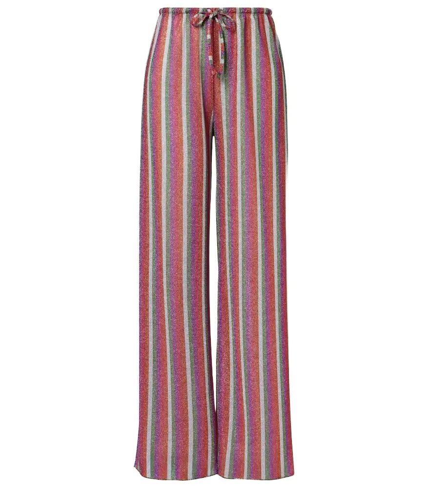 Oseree Oséree Lumière striped wide-leg pants