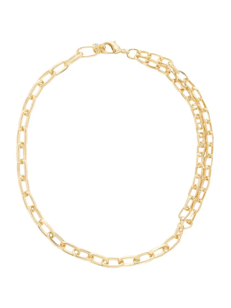 Roxanne Assoulin The Paperclip Gold-tone Necklace