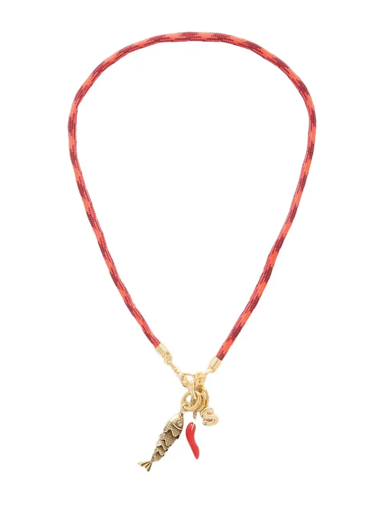 Roxanne Assoulin The Happy Cord Gold-tone nd Cubic Zirconia Necklace
