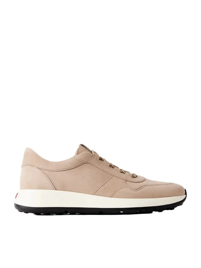 Tod's Red Dot Nubuck Sneakers