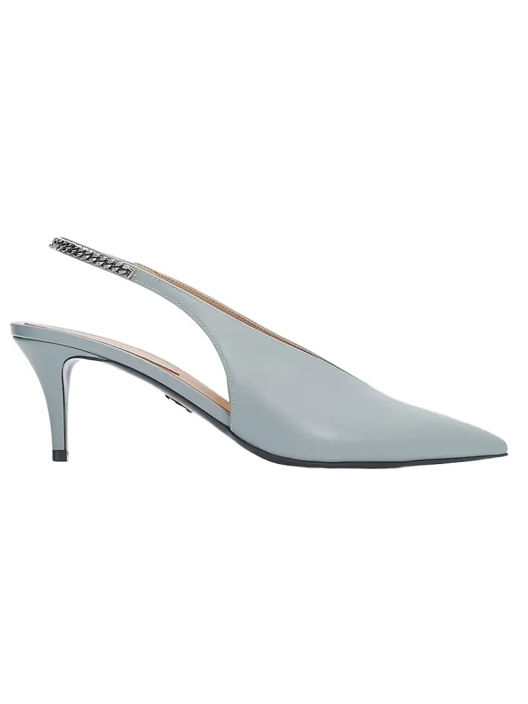 Stella McCartney Women's Falabella 65MM Slingback Pumps - Ice Blue