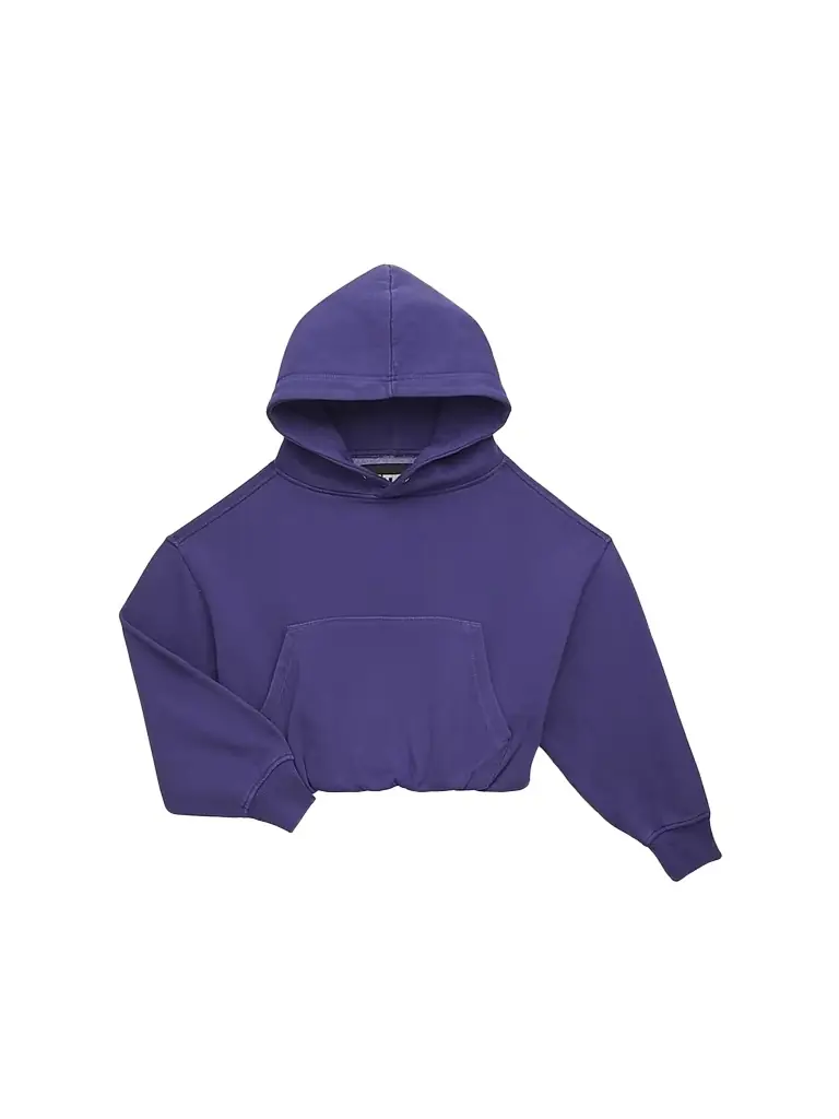 KatieJ NYC Girl's Ryan Bubble Hoodie - Sailboat Blue