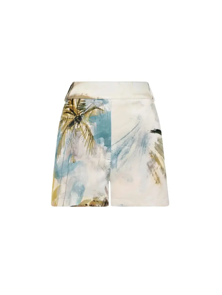 Oscar de la Renta Dominican Landscape Shorts - Women's Clothing
