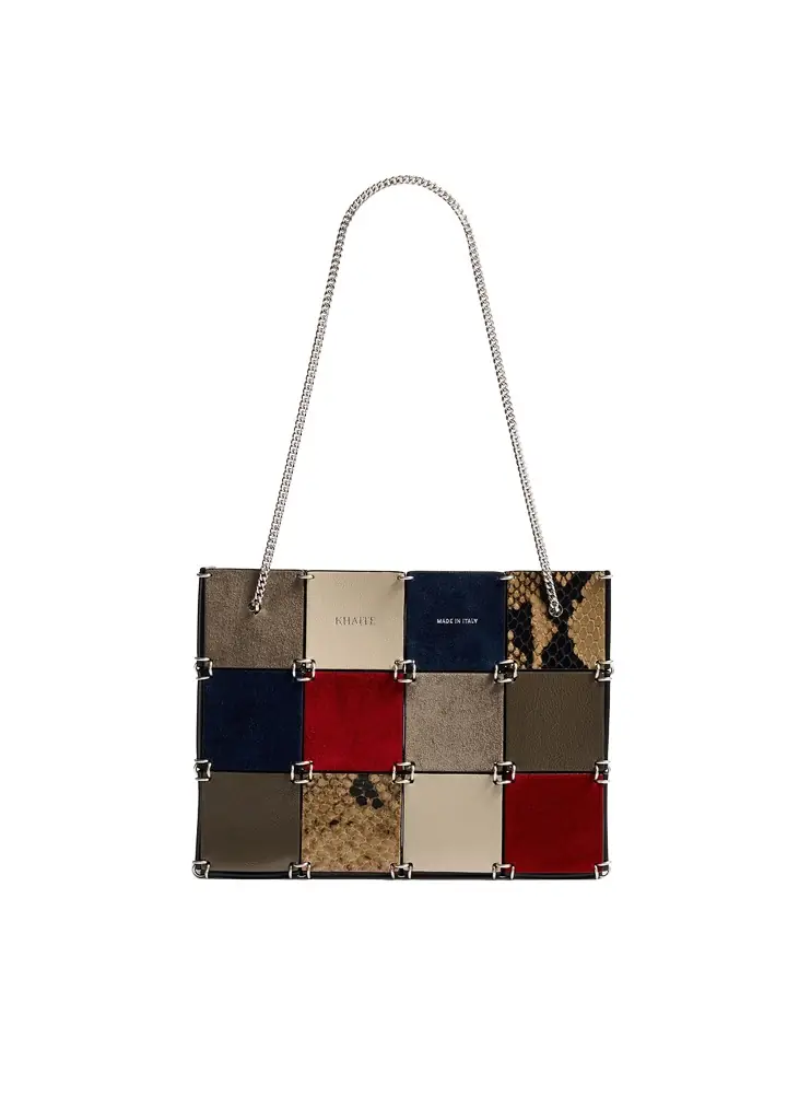 Khaite Emma Tote Mini In Ruby Multi