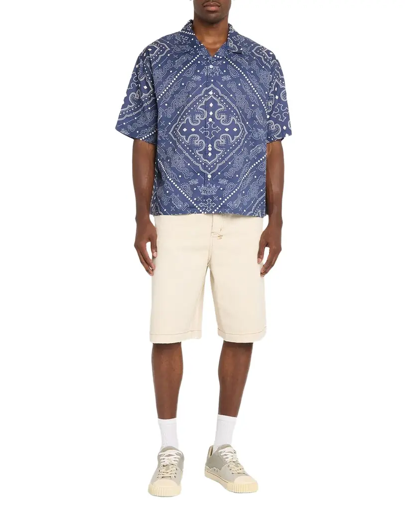 Ksubi Men 's Paise Diner Cotton Short-Sleeve Shirt