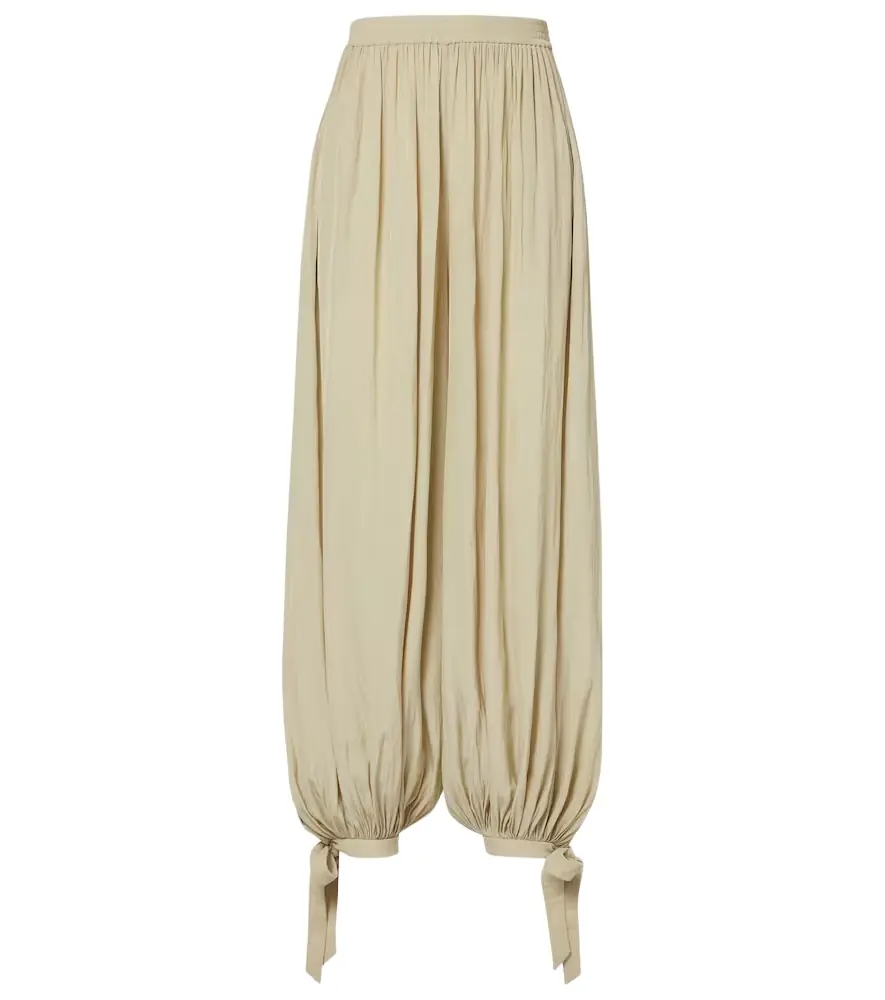 Chloe Chloé Pleated balloon pants