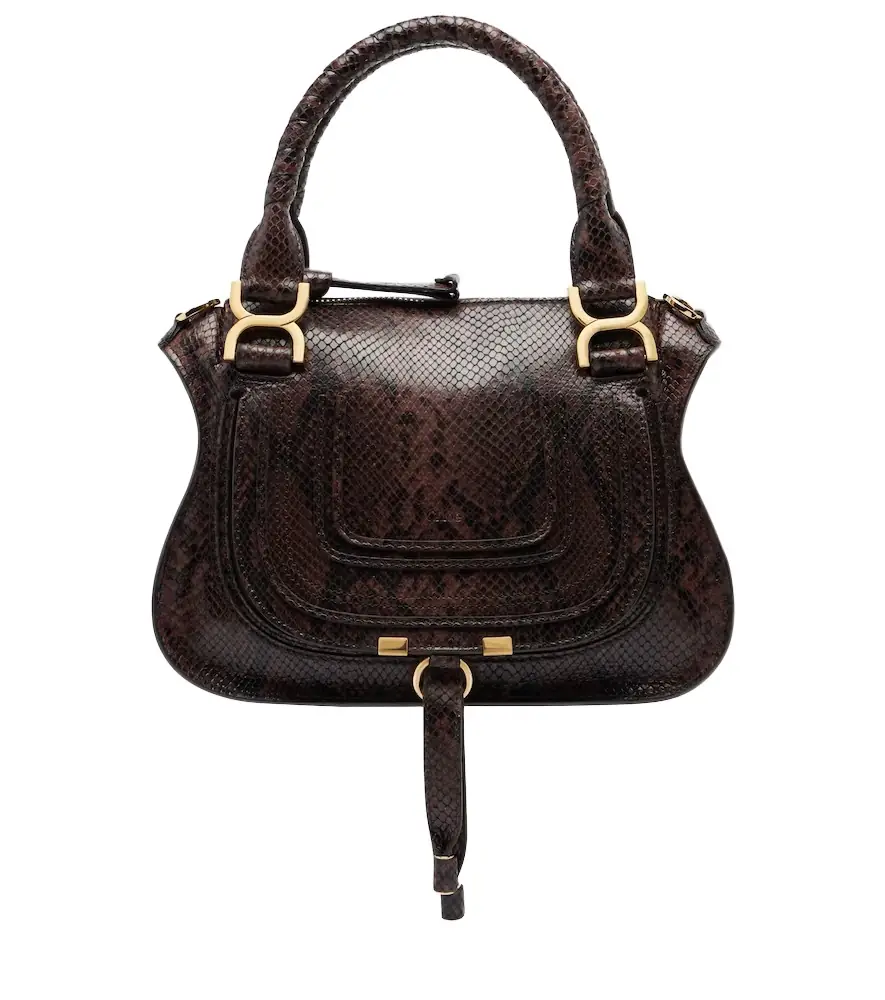 Chloe Chloé Marcie Small leather top-handle bag