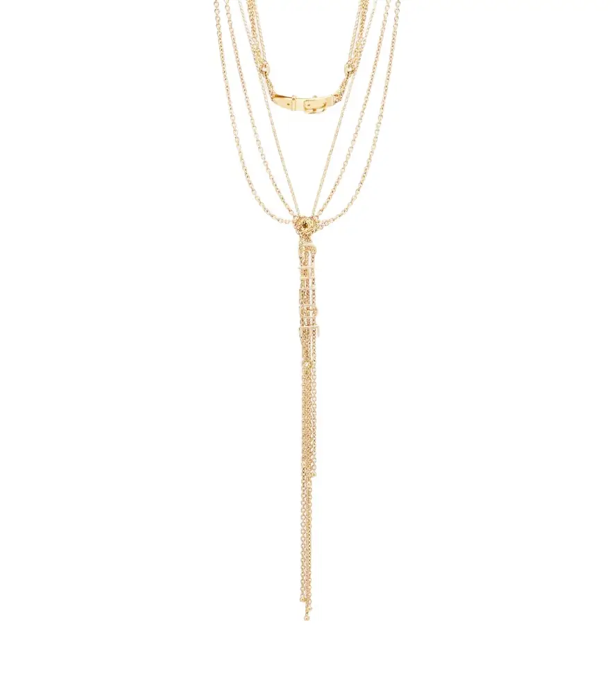 Chloe Chloé Laiton chain necklace