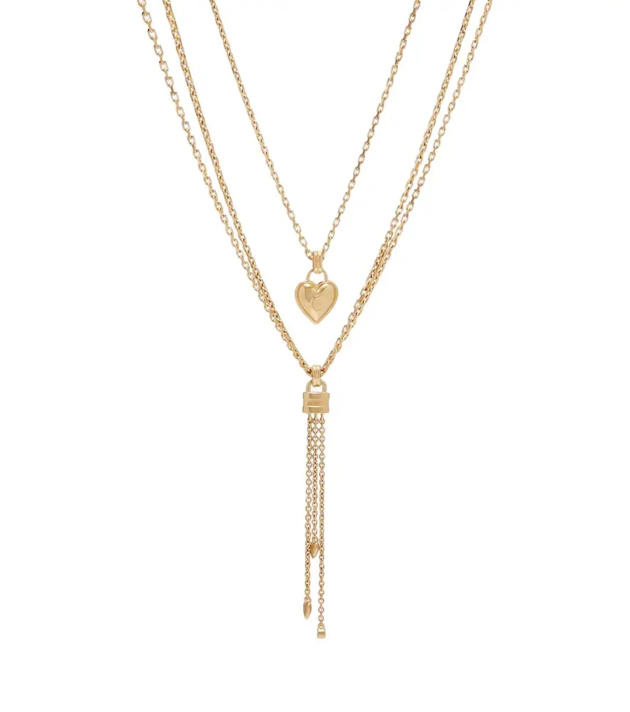 Chloe Chloé Paddington embellished necklace