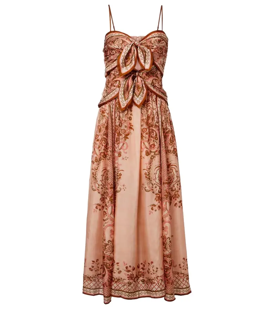 Zimmermann Aster floral silk maxi dress