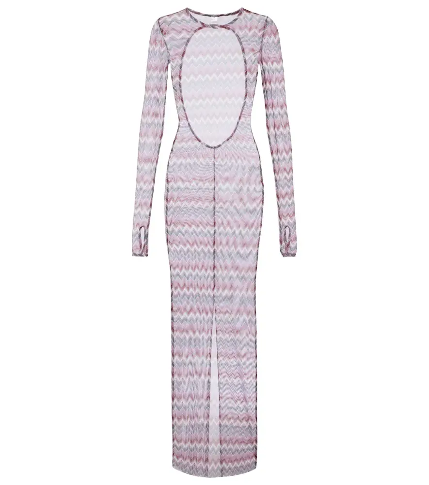 Bananhot Renne printed cotton maxi dress