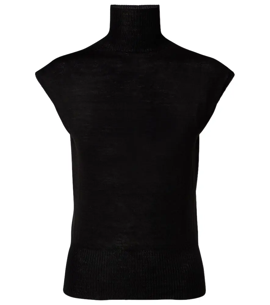 Rick Owens Virgin wool turtleneck top