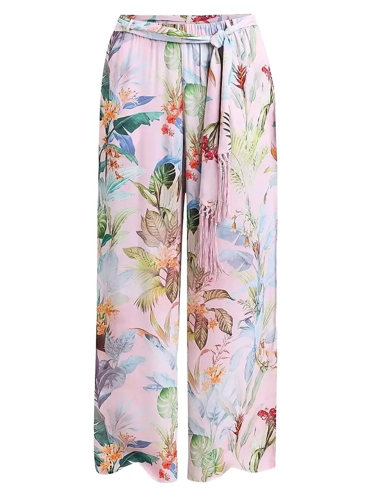 L'AGENCE Women's Colorful Palm Geraldine Pants
