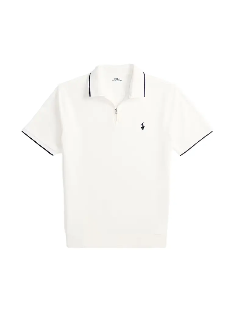 Polo Ralph Lauren Men's Stretch Mesh Polo Shirt - White