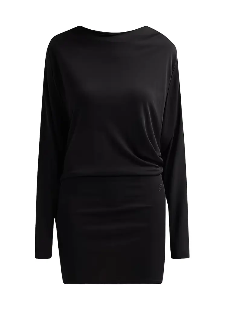 Jacquemus Women's Mistral Asymmetric Mini Dress - Black - Women's Clothing