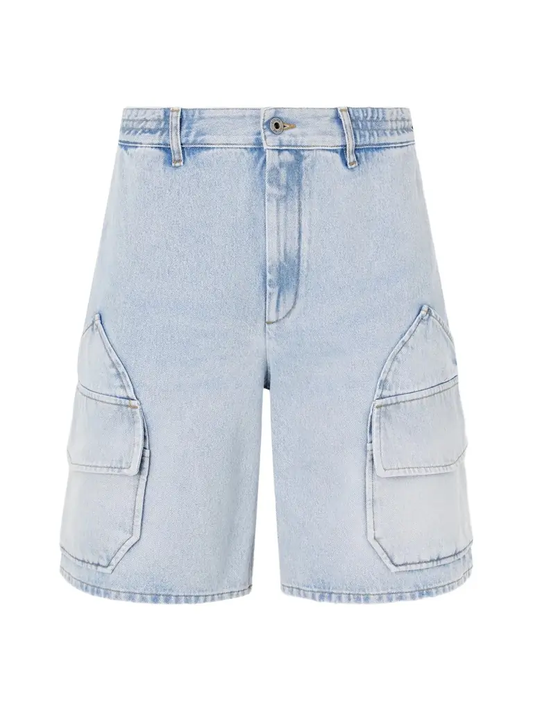 Loewe Paula's Ibiza Straight-Leg Denim Cargo Shorts - Men - Women's Clothing